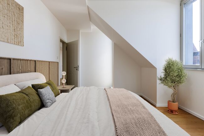 Schlafzimmer - digitale Möblierung