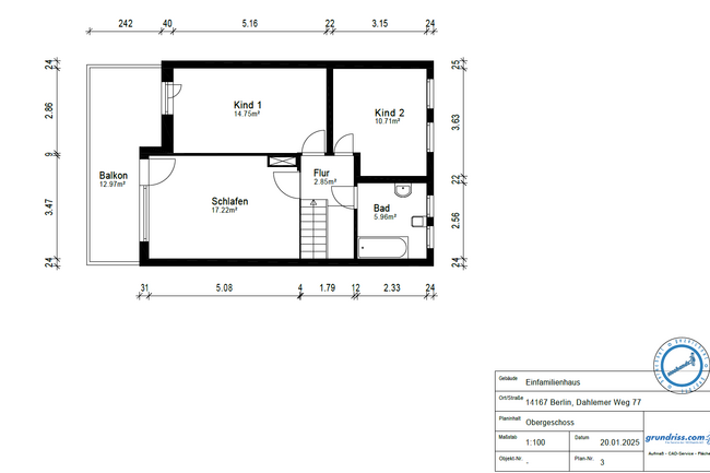 1.OG Grundriss