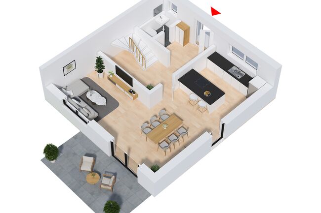 Grundriss DHH 2 EG