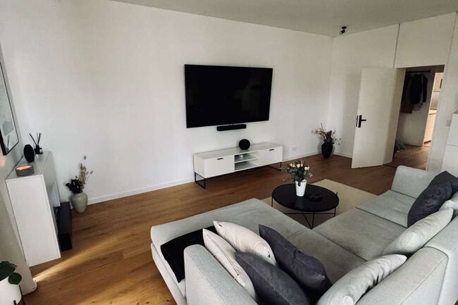 Wohnzimmer mit Rolf Benz Sofa