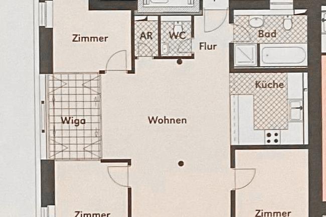 Grundriss ETW 6