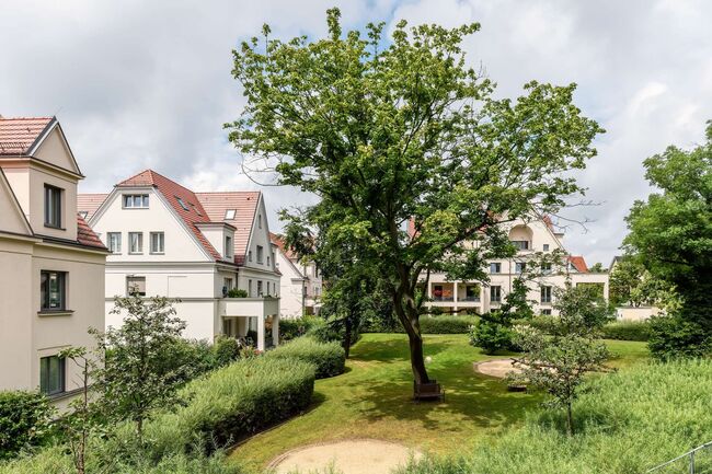 Aussicht Gartenanlage